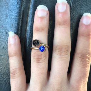 Vintage Capricorn Zodiac ring (Pinky/Midi)